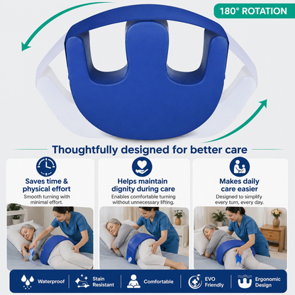 Leg Positioner Turnover Pillow