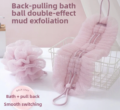 2-in-1 Extendable Back Scrubber