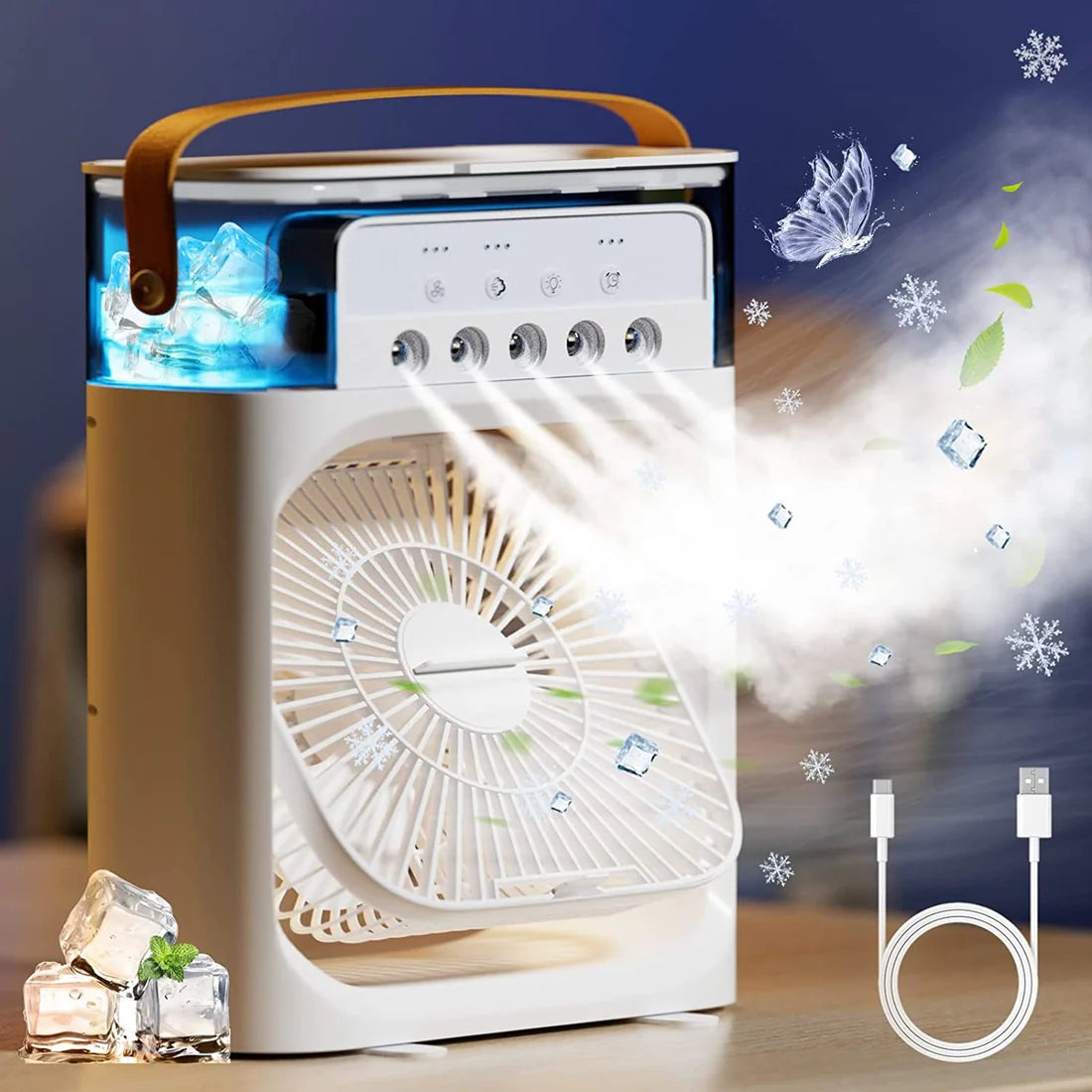 Mini Air Cooler & Humidifier