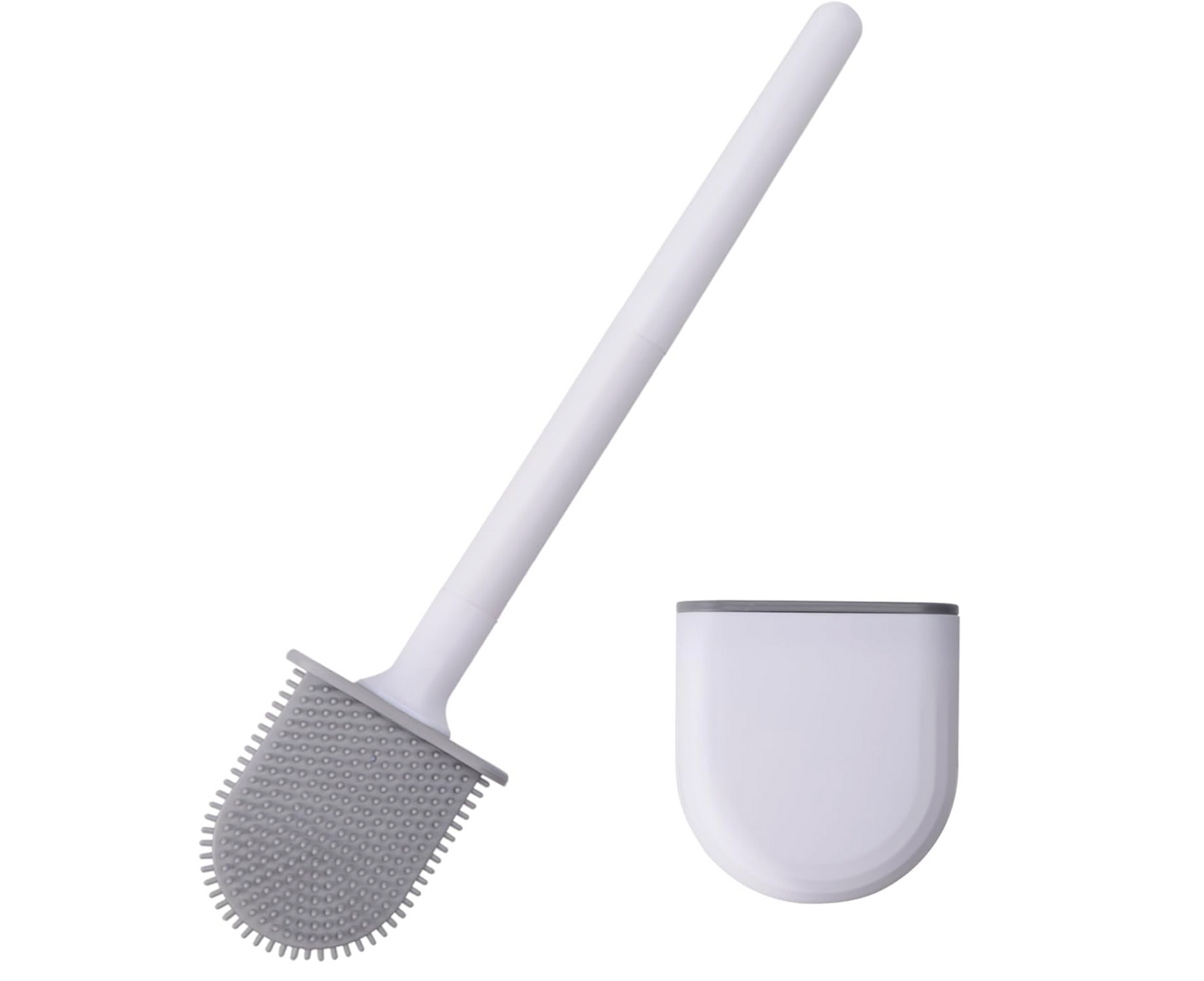 Silicone Toilet Brush with Holder