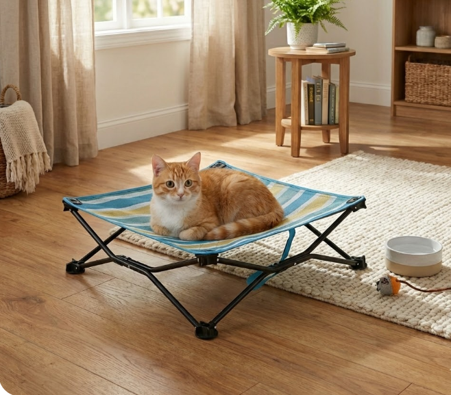 Foldable Portable Dog Bed