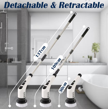 Cordless 9-in-1 Electric Spin Scrubber