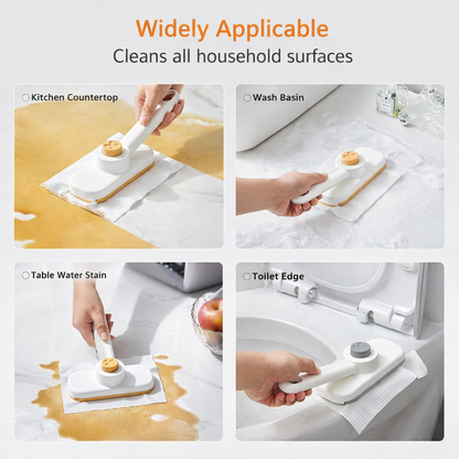 Mini 360° Rotating Mop With Replaceable Cloth