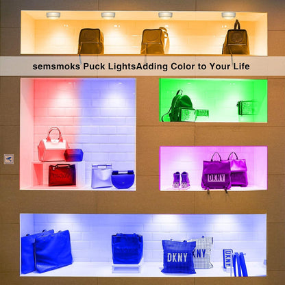 Rechargeable Wireless LED Cabinet Light (Pack of 2)
