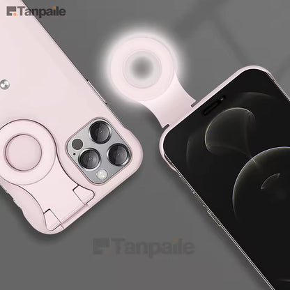 Iphone Selfie Ring Light Case