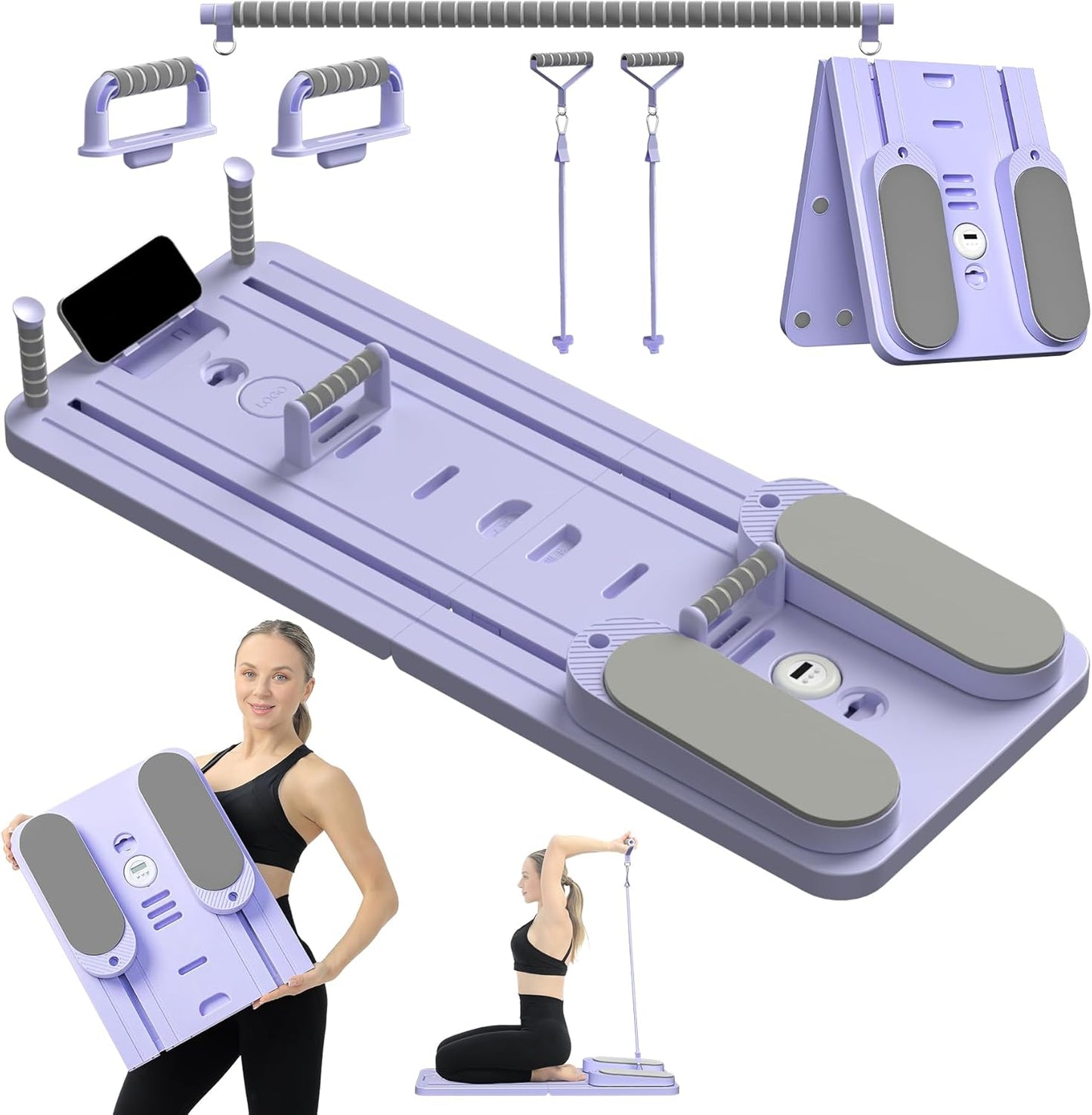 Multi-functional Foldable Pilates Board
