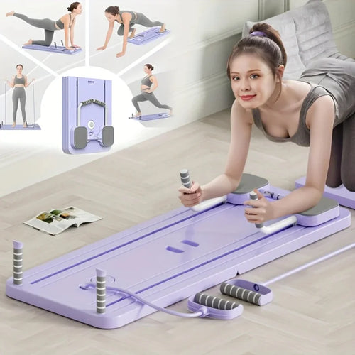 Multifunction & Foldable Pilates Platform With Timer