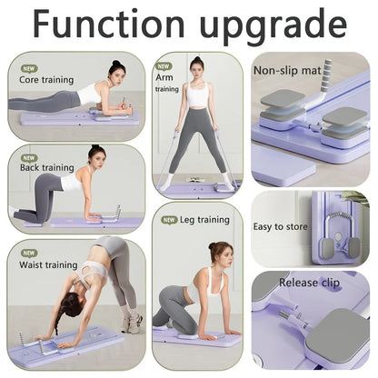 Multifunction & Foldable Pilates Platform With Timer