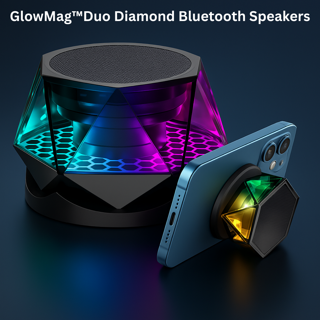 GlowMag™ Diamond Bluetooth Speakers