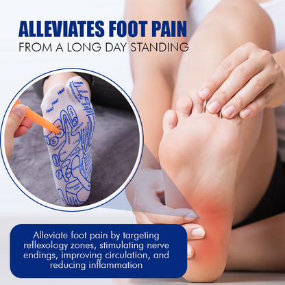 Foot Reflexology Socks with Massage Stick