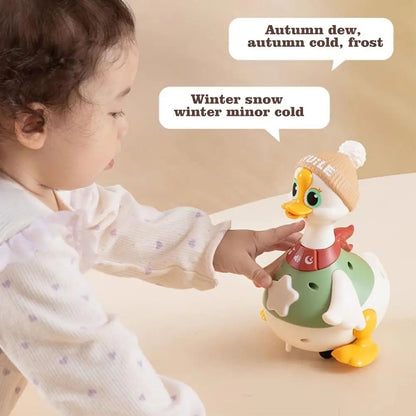 4 Duck Musical Crawling Toy Set