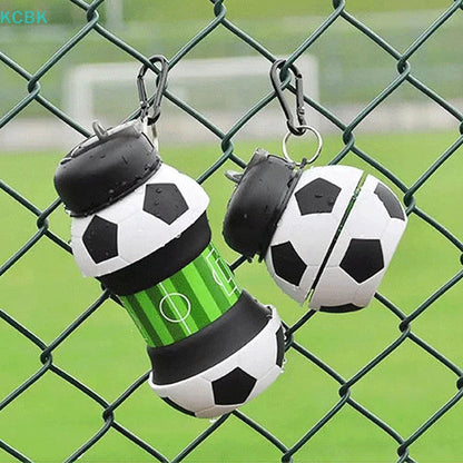 Silicone Basketball Shape Collapsible Bottle