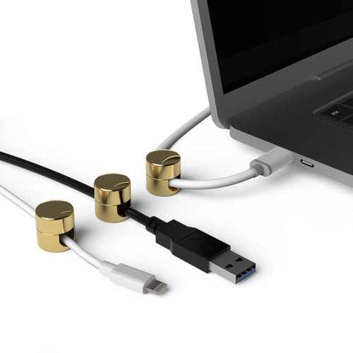 Premium Aluminum Cord Organizers (Pack Of 3)