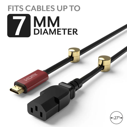 Premium Aluminum Cord Organizers (Pack Of 3)