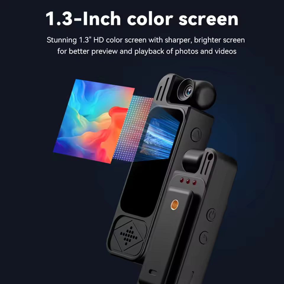 2K HD Mini Body Camera