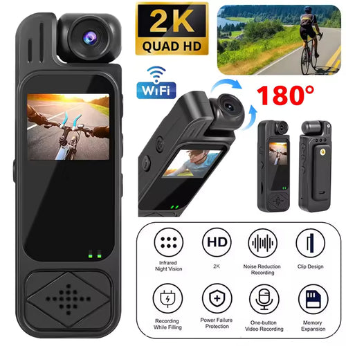 2K HD Mini Body Camera
