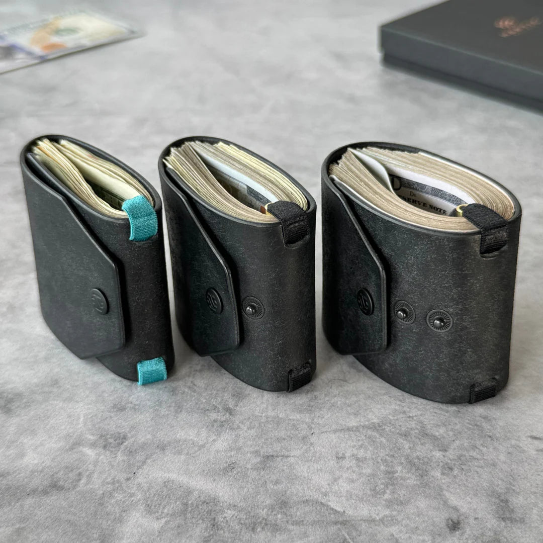 Leather Cash Wrap Wallet