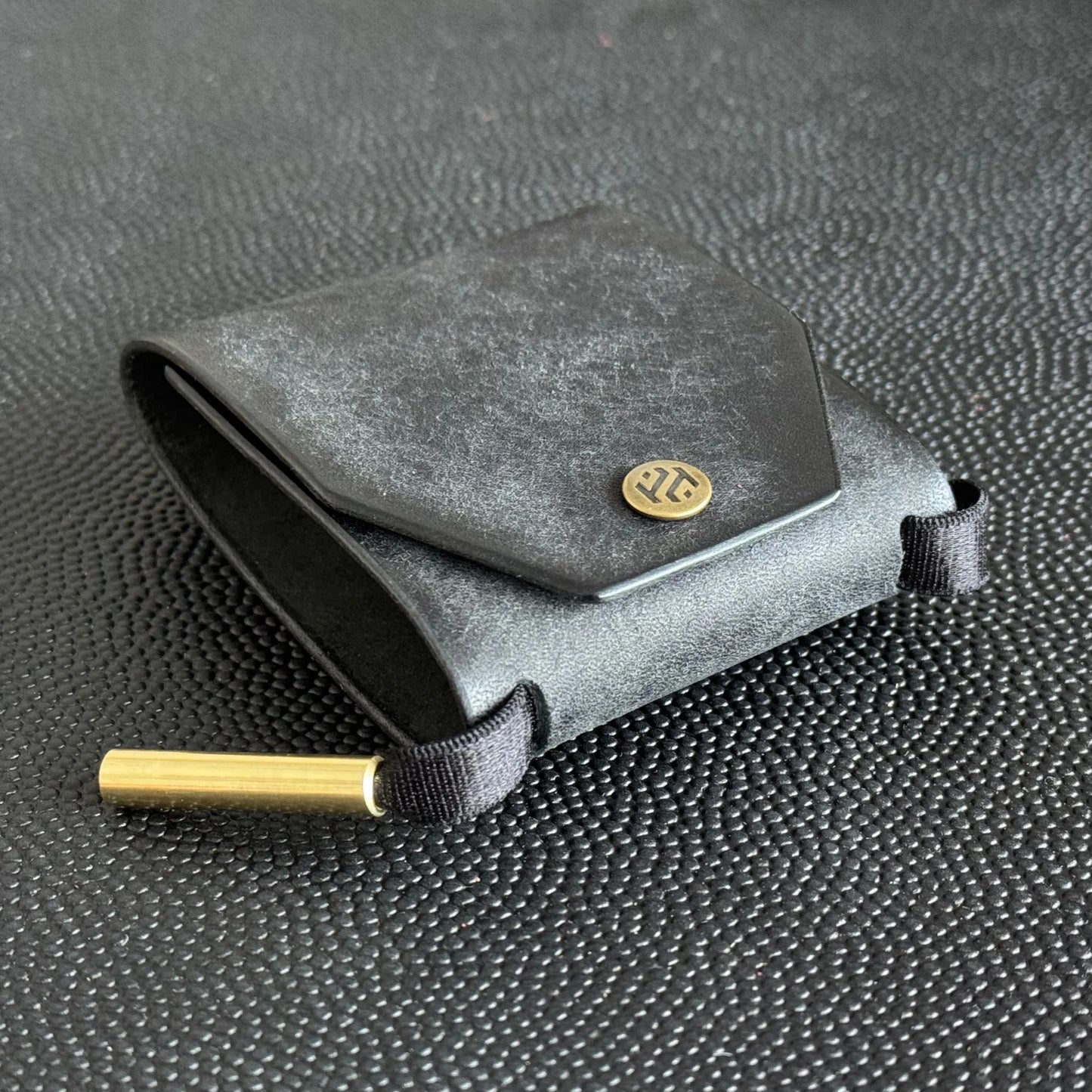 Leather Cash Wrap Wallet