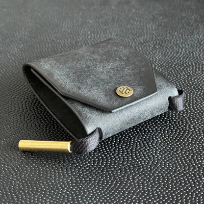 Leather Cash Wrap Wallet