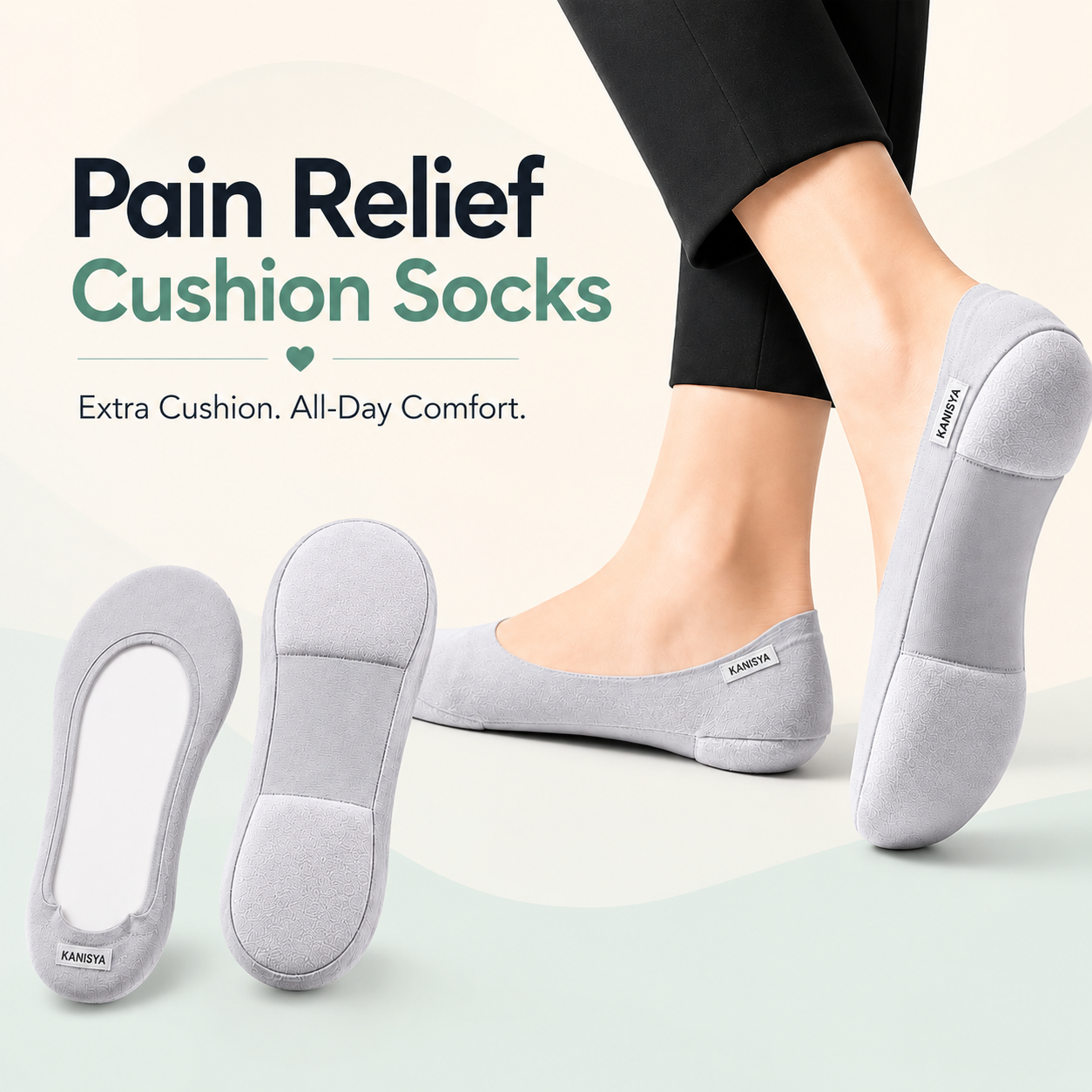 CloudStep™ Pain Relief Cushion Socks