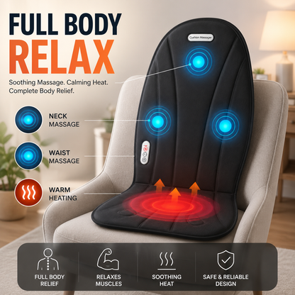 8-Node Heated Seat Massager