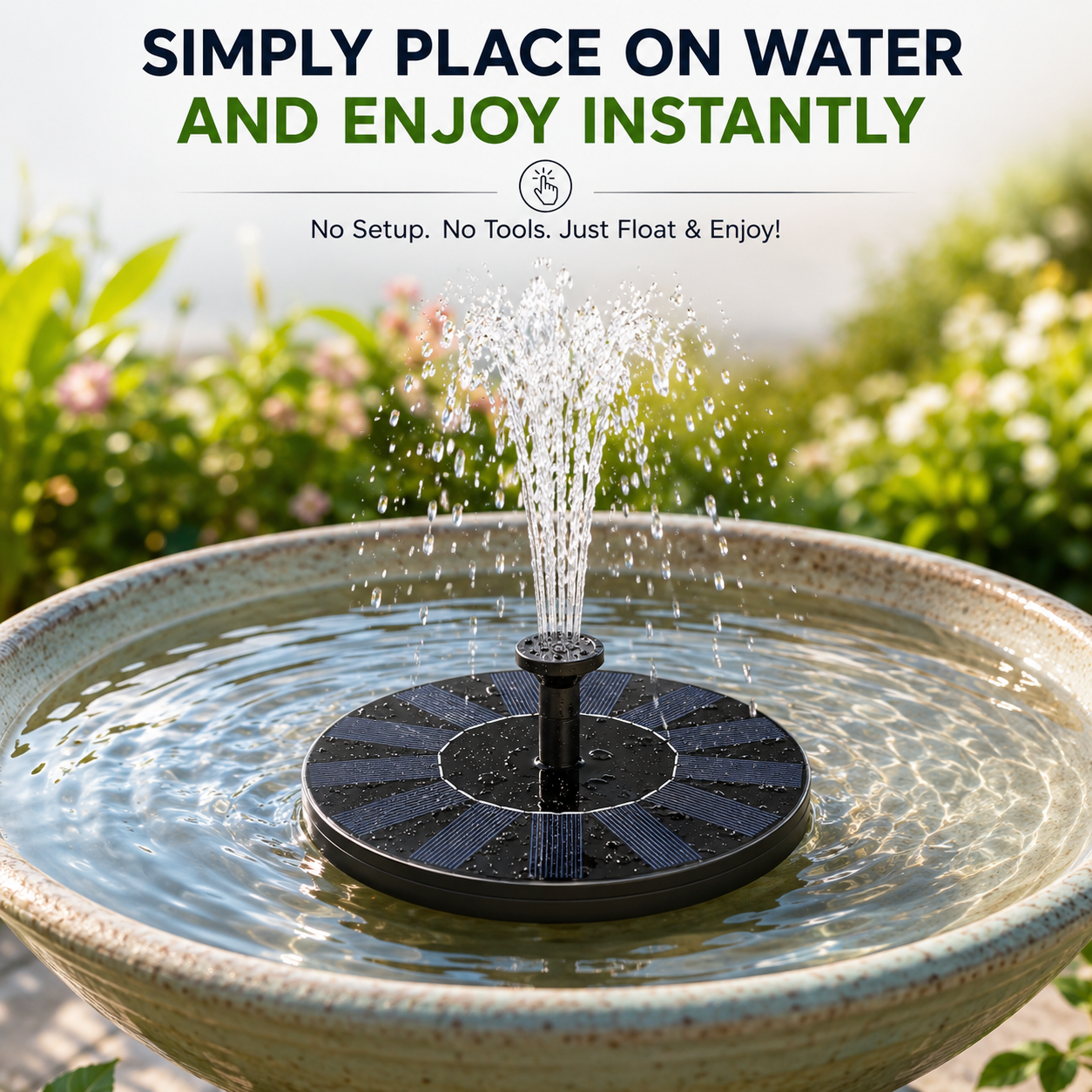 Mini Solar Water Fountain Pump