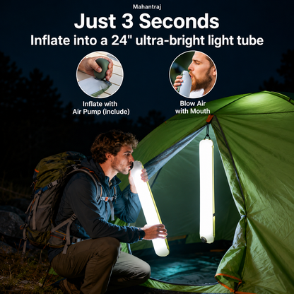Inflatable Solar Camping Lantern