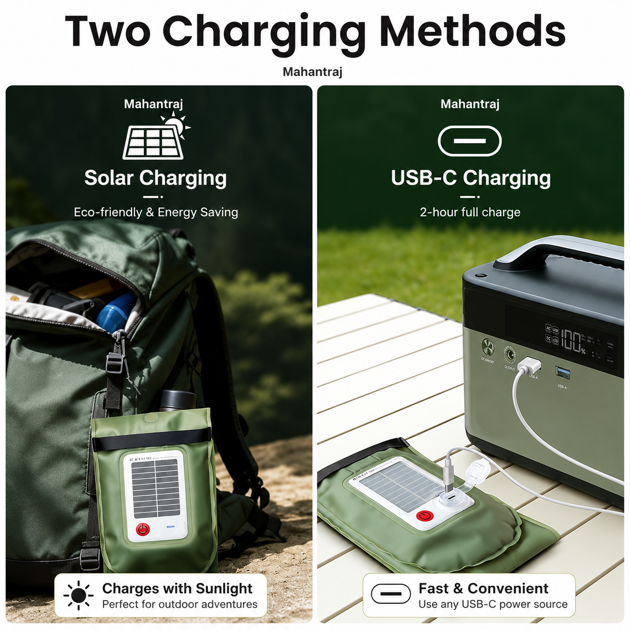 Inflatable Solar Camping Lantern