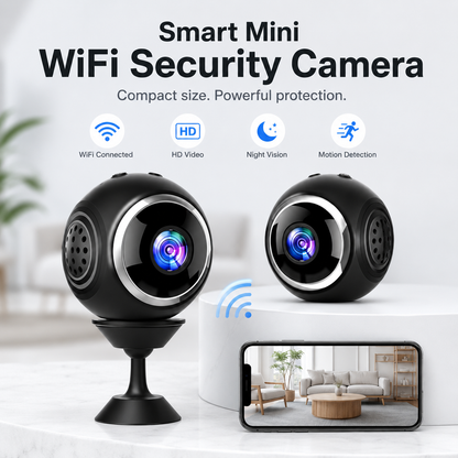 Smart Mini WiFi Security Camera