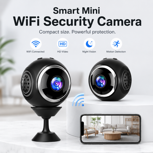 Smart Mini WiFi Security Camera