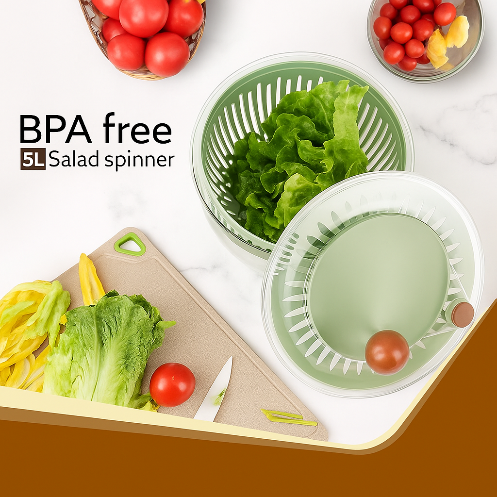 Multi-Function Vegetable & Fruit Washer with Spin Dryer