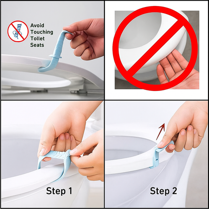 Toilet Seat Lifter Bands (Pack of 4)