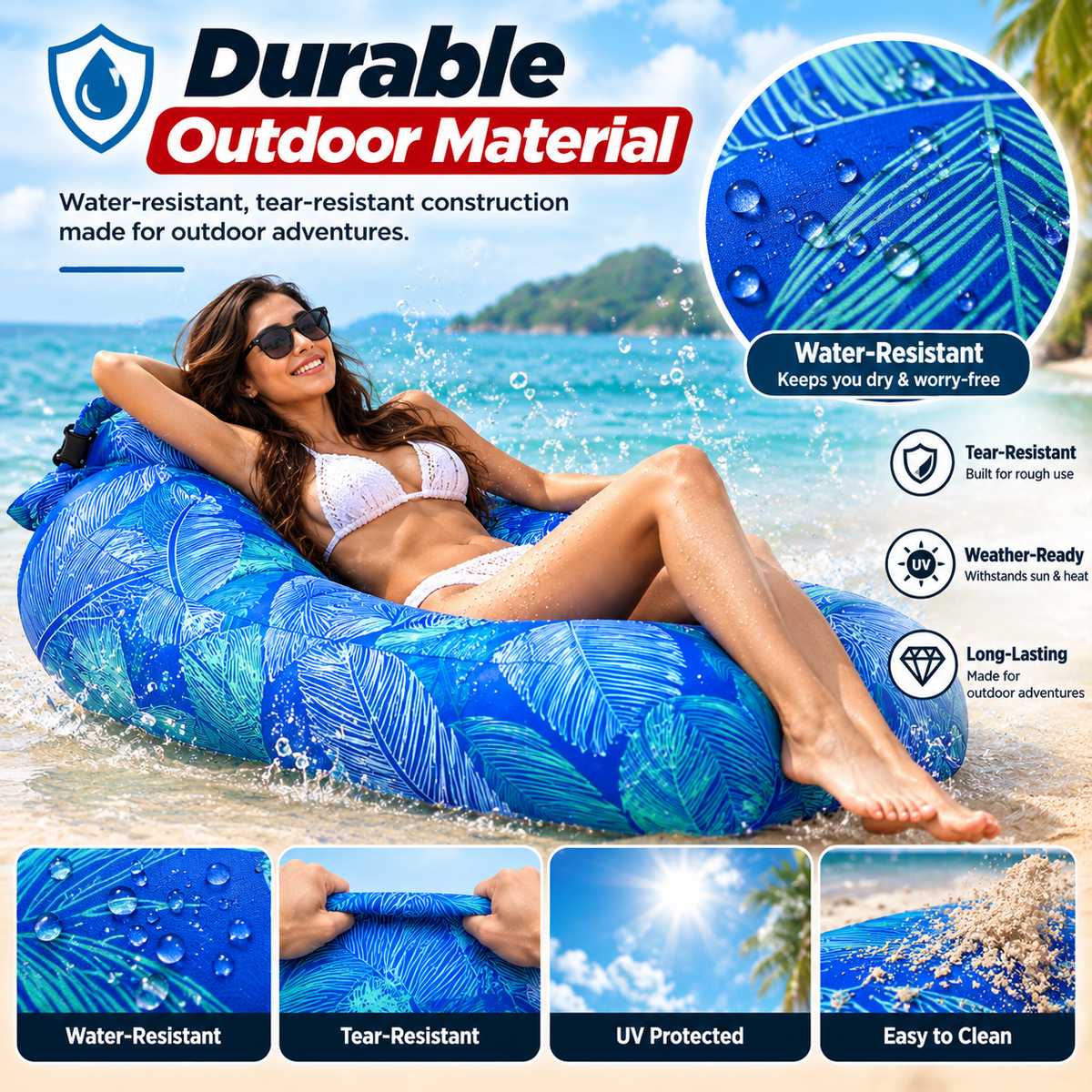 Portable Beach Inflatable Chair