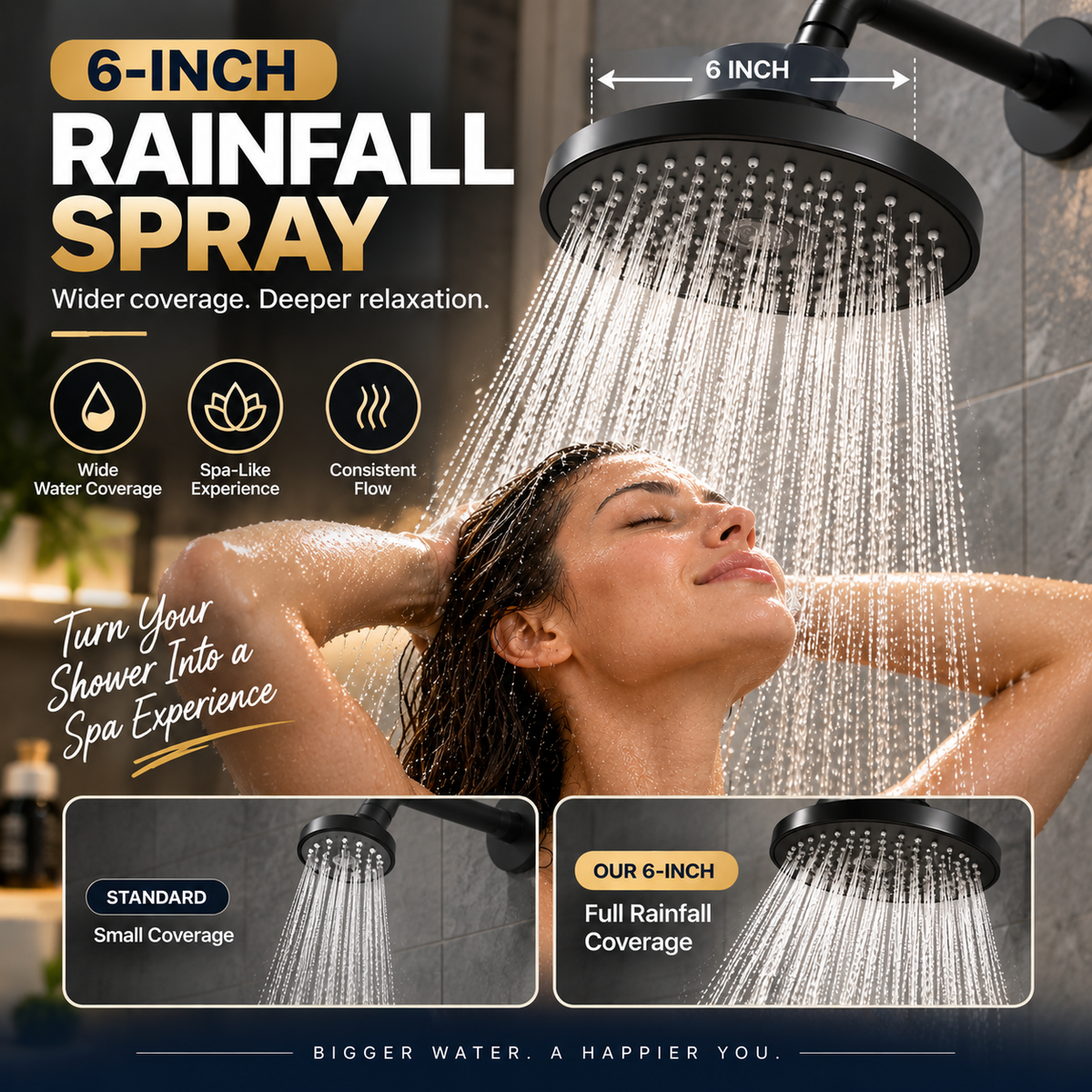 High Pressure Shower Head With Filter