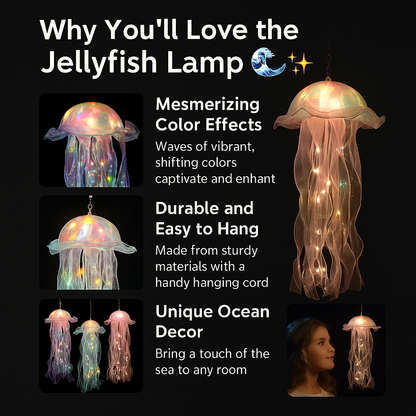 AquaGlow™ Colorful Jellyfish Atmosphere  Lamp