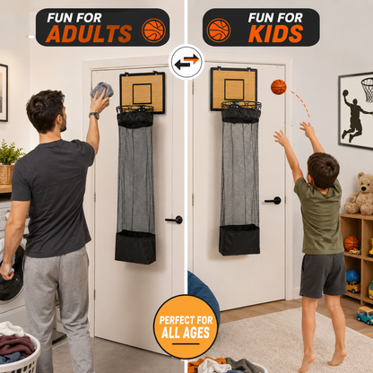 Basketball Hoop Laundry Basket