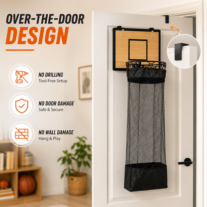 Basketball Hoop Laundry Basket