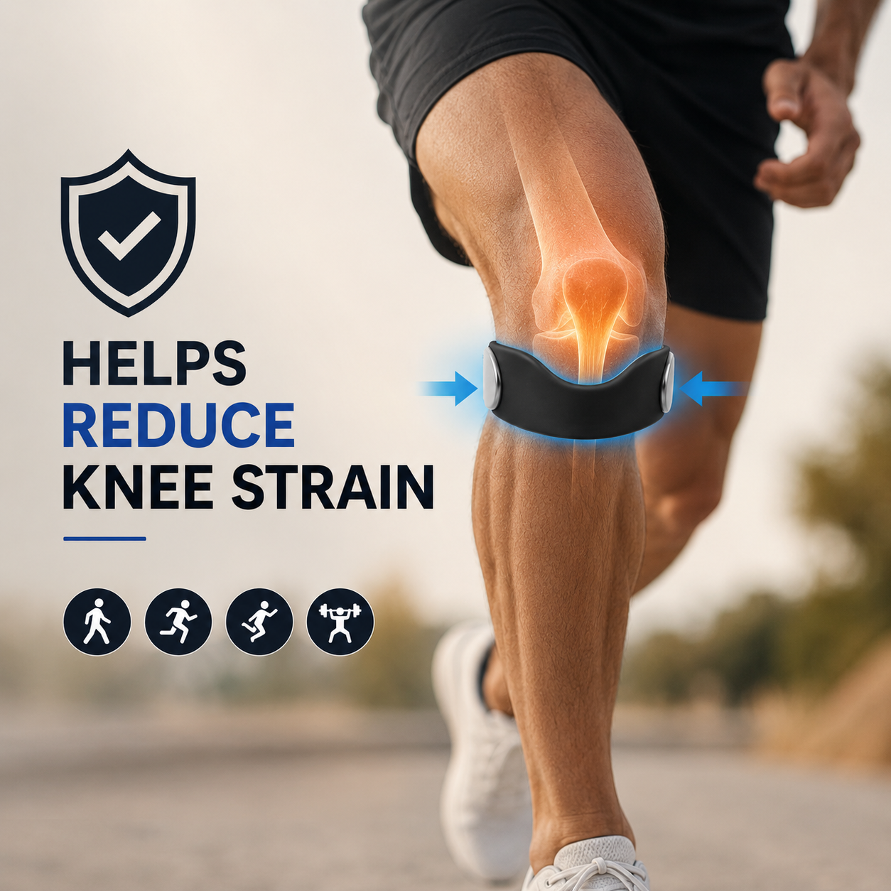 Adjustable Patella Knee Straps