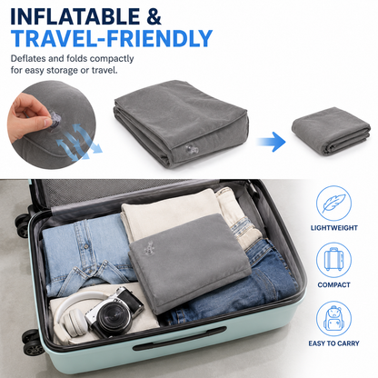 Inflatable Leg Elevation Wedge Pillow