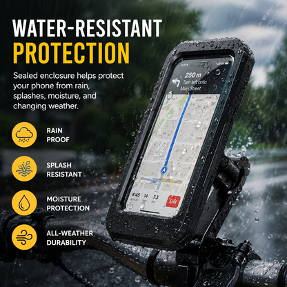 360° Rotatable Waterproof Bike Mobile Holder