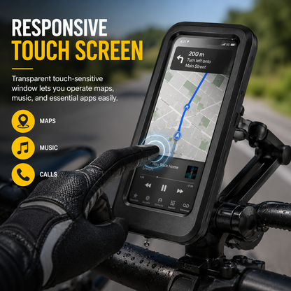 360° Rotatable Waterproof Bike Mobile Holder