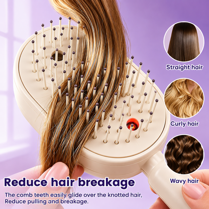 4-in-1 Spray Comb with Red Light Therapy