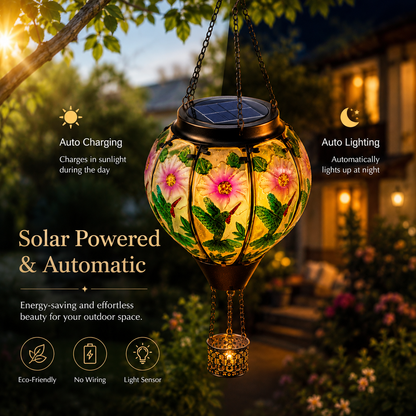 Solar Powered Hot Air Balloon Lantern