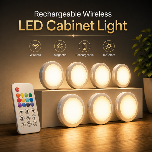 Rechargeable Wireless LED Cabinet Light