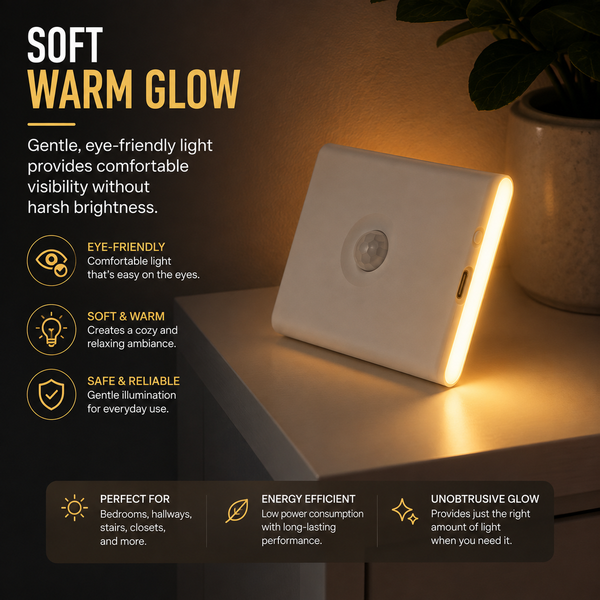 Motion Sensor Wireless Step Light