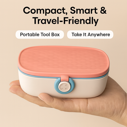 Portable Sewing Kit Box