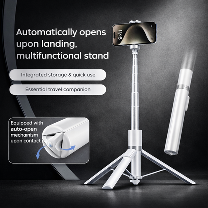 Auto Pop-Open Selfie Stick Tripod Pro