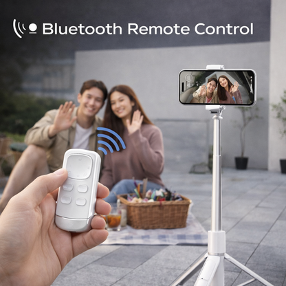 Auto Pop-Open Selfie Stick Tripod Pro