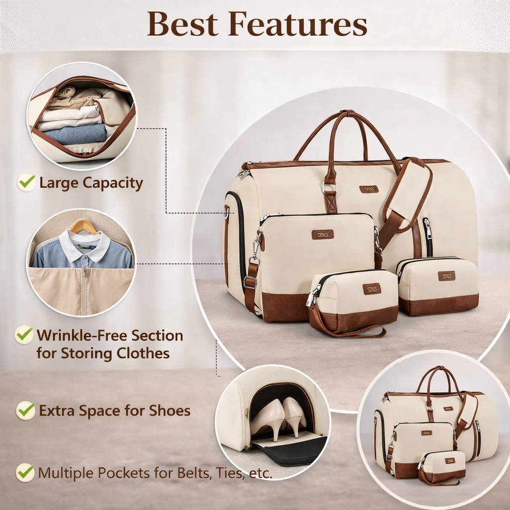 2-in-1 Garment Bags for Travel