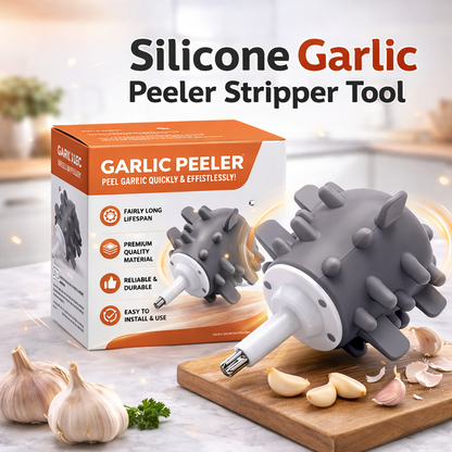 Silicone Garlic Peeler Stripper Tool